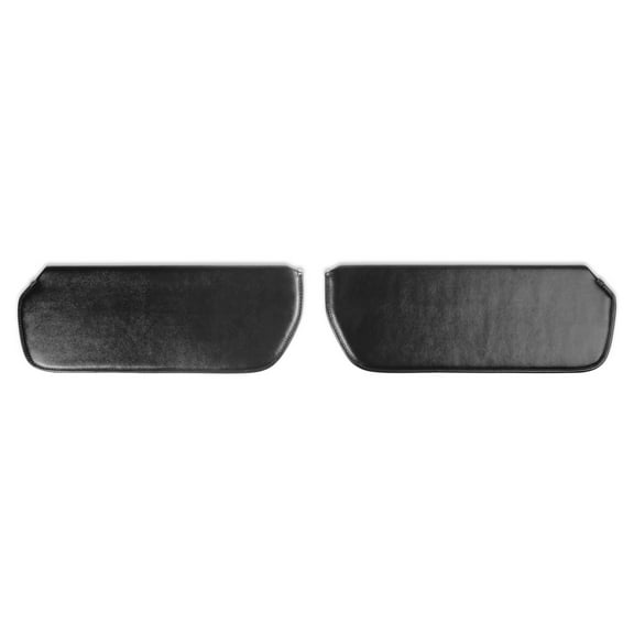 Brothers Trucks 05-339 Vinyl Foamback Sunvisor Pair - Black