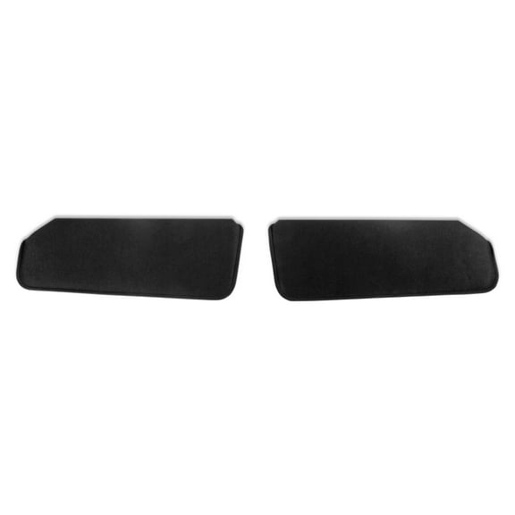 Brothers Trucks 05-344 Sunvisors - Cloth - Black