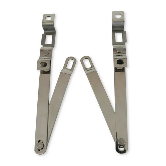 Brothers Trucks A6458-76 Tailgate Link Set - Fleetside - Stainless Steel - Pair