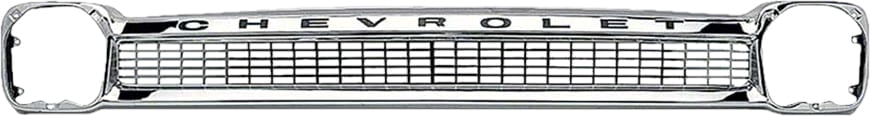 Brothers Trucks C9056-64 Grille Shell - Chrome - w/ Letters