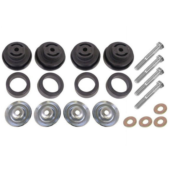 Brothers Trucks CMS8187 Cab Mount Set - Rubber - 1/2 Ton - 2WD