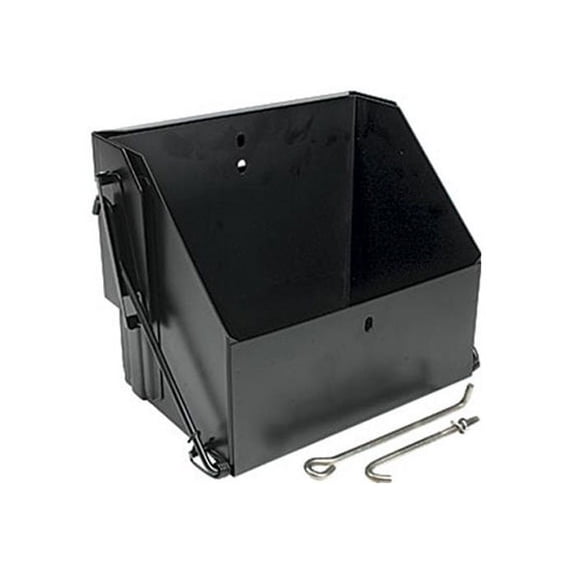 Brothers Trucks DDBT060 Battery Tray - Custom Drop Down - Steel - Black