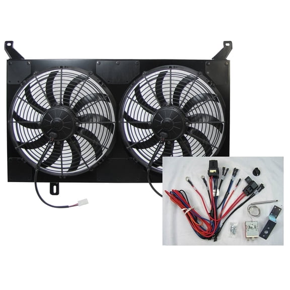 Brothers Trucks FS072DF Dual Fan Assembly with Shroud