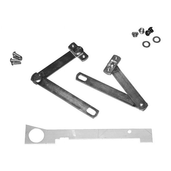 Brothers Trucks HTGL72Z Hidden Tailgate Link Kit - Stepside - Zinc