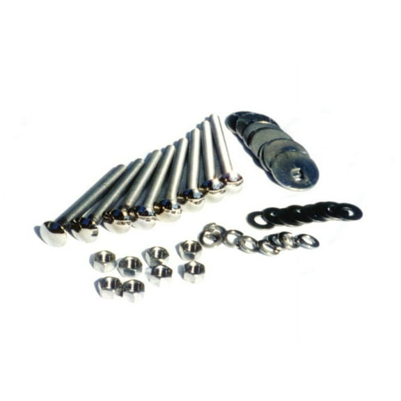 Brothers Trucks MHZ00SB-87 Bed To Frame Bolt Set - Shortbed/Stepside - Zinc