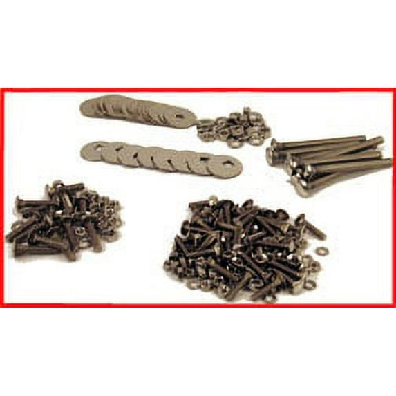 Brothers Trucks PS10365 Bed Bolt Kit - Shortbed/Stepside - Polished Stainless