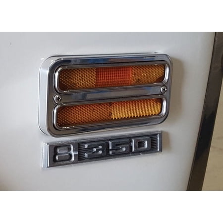 Brothers Trucks SMLB72P Billet Marker Light Bezel - Deluxe - Polished - Pair