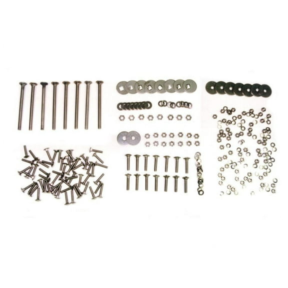 Brothers Trucks ZP10365 Bed Bolt Kit - Shortbed/Stepside - Zinc