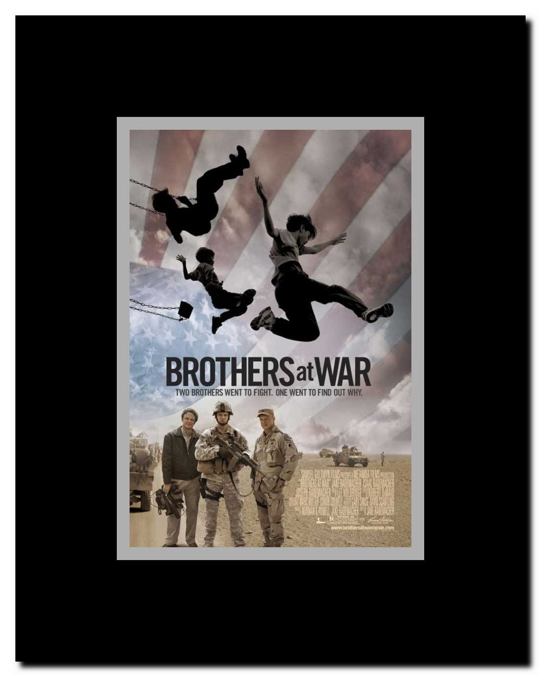 Brothers at War Framed Movie Poster