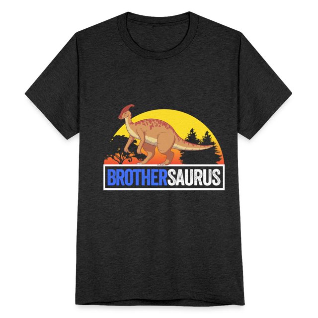 Brothersaurus Boys Rex Dinosaur Lover Brother Unisex Tri-Blend T-Shirt ...