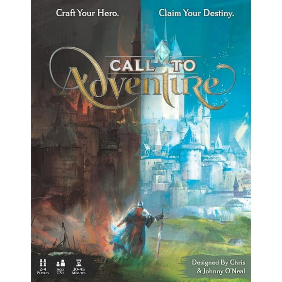 Brotherwise Games Call to Adventure Role Playing Games with 150 Cards and 24 Custom Runes
