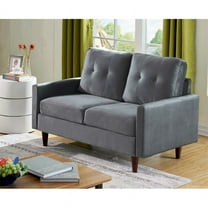 Brothir Velvet Loveseat