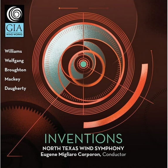Broughton / Daugherty / MacKey - Inventions North Texas Wind Symphony - Music & Performance - CD