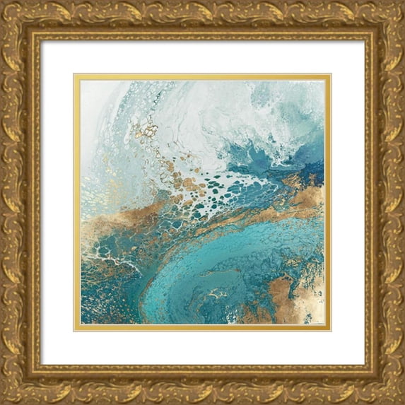 Broughton, Shaylen 15x15 Gold Ornate Wood Framed with Double Matting Museum Art Print Titled - Galene