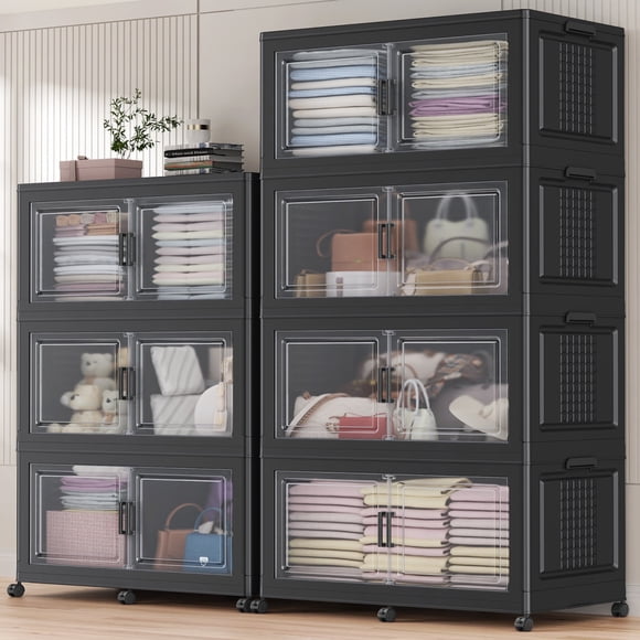 Plastic Storage Dividers for Home Organization in Clear Plastic