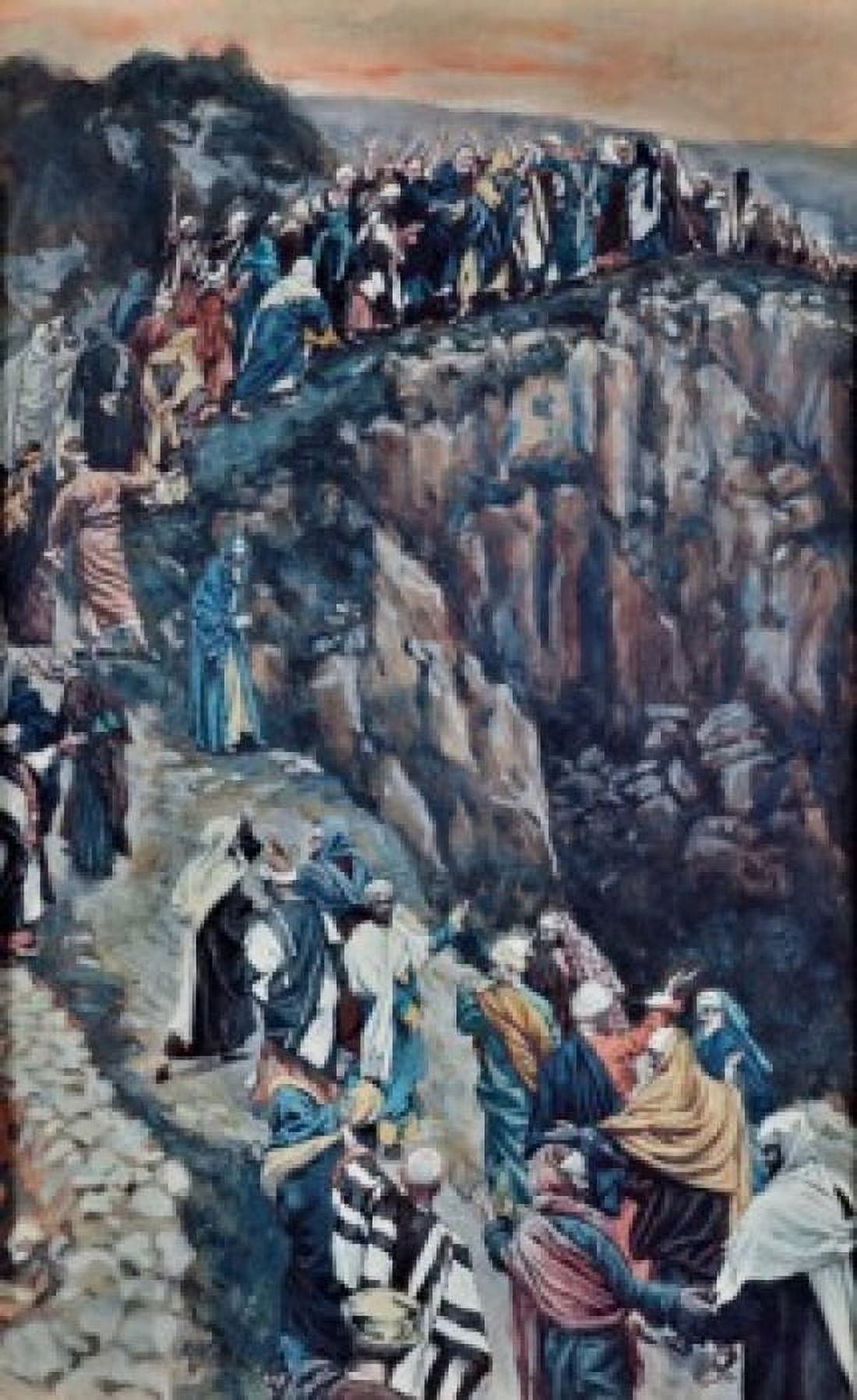 Brow of the Hill near Nazareth James Tissot (1836-1902 French) Canvas Art - James Tissot (18 x 24)