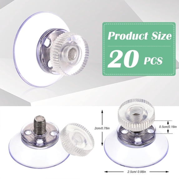 BrowQuartz 12piece Multi-functional Suction Cup Hooks Easy To Install And Remove Wide Application Suction Cups