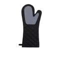 thumbnail image 1 of BrowQuartz Baking Glove Oven Mittens Bake Supplies Heating-resistance Fine Workmanship Thicken Design Multipurpose Hand Protector Right/Black, 1 of 6