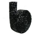 thumbnail image 1 of BrowQuartz Bling Stickers Glitter Rhinestone Chain Resin Crystal Decoration Applique Craft Fix Decor Beads Hot Melt Adhesive Drill Strip Black 1 0.5cmWidth, 1 of 6