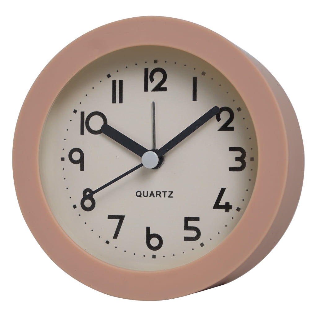 BrowQuartz Desktop Alarm Clock Simple Student Bedroom Night Light
