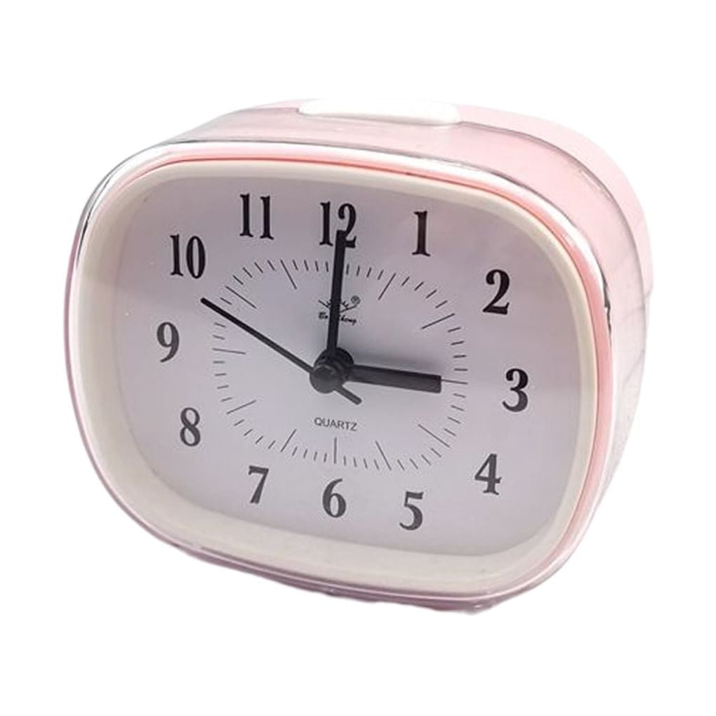 BrowQuartz Fashion Desktop Alarm Clock Simple Night Light Bedside