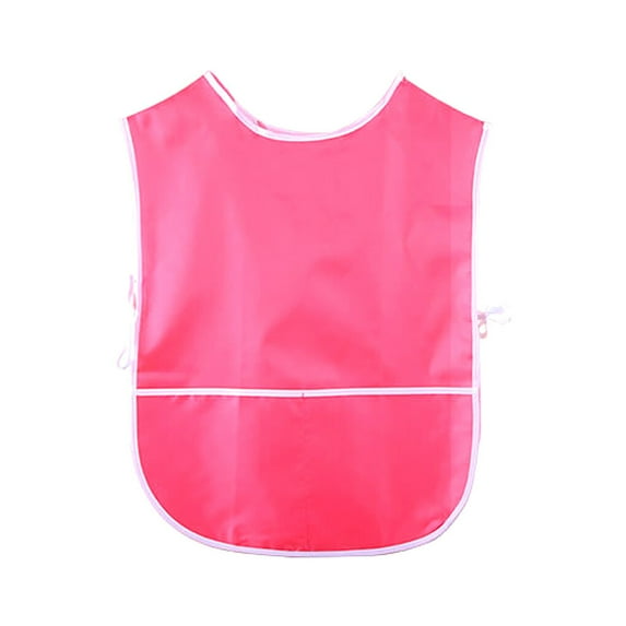 BrowQuartz Painting Aprons Reusable Sleeveless Fast-drying Toddler Paint Smock Dustcoat Washable Drop Cloth Classroom Hand Painting Watermelon Red