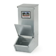 Brower 11H Single Door Hog Feeder for Supplemental Feeding, 1.5 Bushels