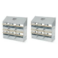 thumbnail image 1 of Brower Galvanized Steel 6 Hole 30 Bird Nest Chicken Brooding Box (2 Pack), 1 of 10