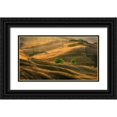 thumbnail image 1 of Browko, Krzysztof 14x10 Black Ornate Wood Framed with Double Matting Museum Art Print Titled - Fields..., 1 of 4