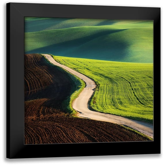 Browko, Krzysztof 15x15 Black Modern Framed Museum Art Print Titled - Road