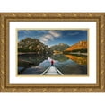 thumbnail image 1 of Browko, Krzysztof 24x17 Gold Ornate Wood Framed with Double Matting Museum Art Print Titled - Morning Silence..., 1 of 4