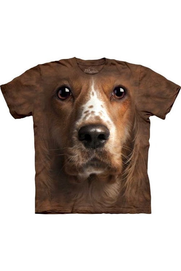 Brown 100% Cotton Welsh Springer Spaniel Youth T-Shirt (Medium) NEW