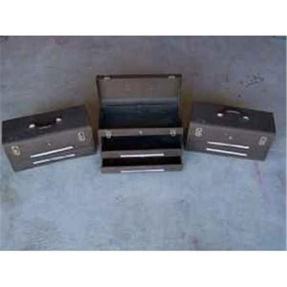 Brown 20 Inch 2 Drawer Friction Toolbox