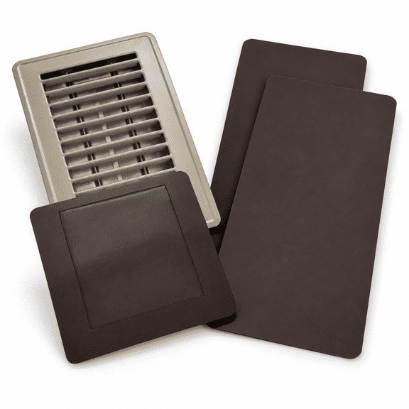 Brown 3.5" x 12" HVAC Vent Covers for Floor Wall Ceiling Registers RV Home Use