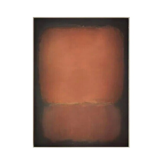Brown Abstract Painting Wabi Sabi Wall Art Minimalist Painting Neutral Abstract Art Lare Earth Tone Modern Painting Home Decor