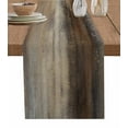 thumbnail image 1 of Brown Abstract Table Runner-Cotton Linen- 36 Inch Holiday Dresser Scarves, Vintage Neutral Modern Minimalist Prints Tablerunner for Kitchen Coffee/Dining Bedroom Living Room Dinner Scarf Décor 13x36, 1 of 9