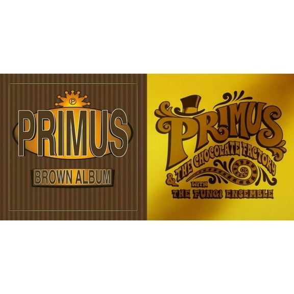 Brown Album (2LP) & Primus & The Chocolate Factory With The Fungi Ensemble (Gold LP Vinyl)
