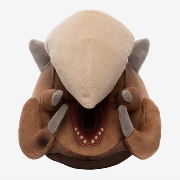 Brown Alien Monster Plush Toy, Soft Stuffed Creature Figure for Horror Fans