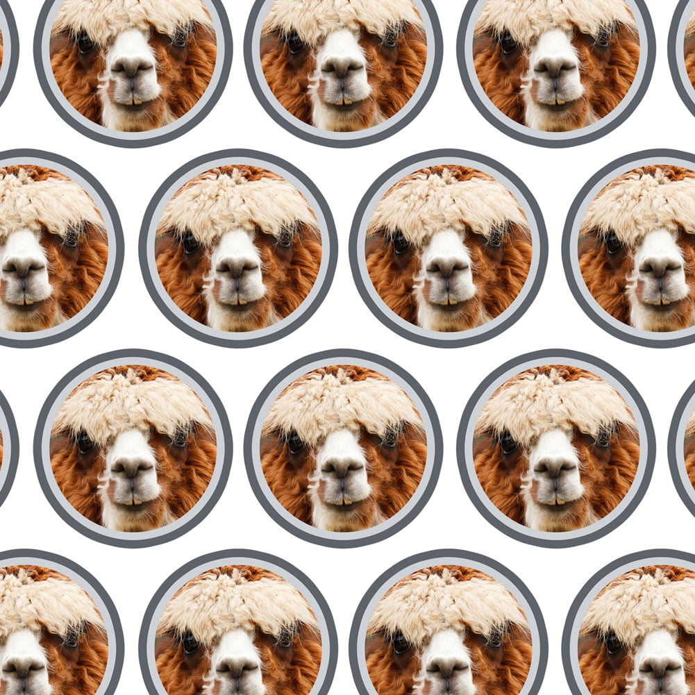 Brown Alpaca Premium Gift Wrap Wrapping Paper Roll