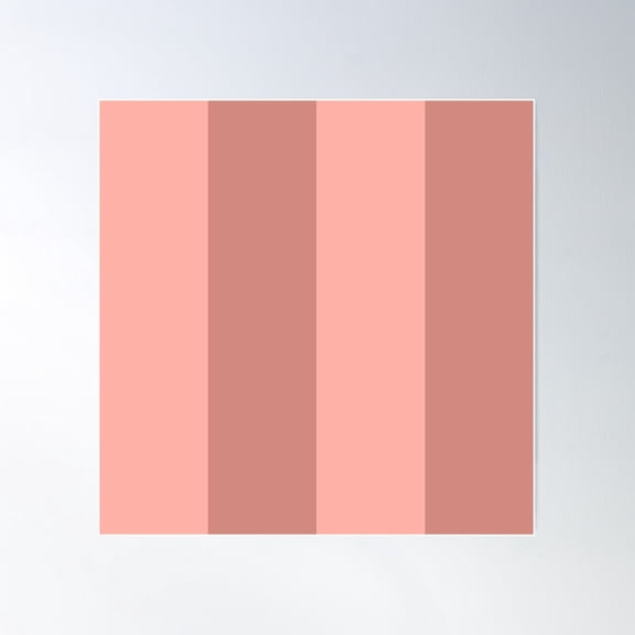 Brown And Tan Vertical Lines Poster Wall Art, Modern Wall Decor For Living Room Bedroom, 30x30 UNFRAMED