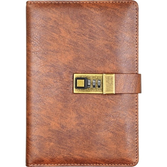 Brown Artisan Locking Journal (Diary, Notebook), (Hardcover)