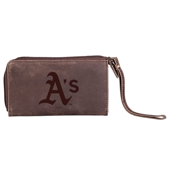 Brown Athletics Cell Phone Wristlet Wallet