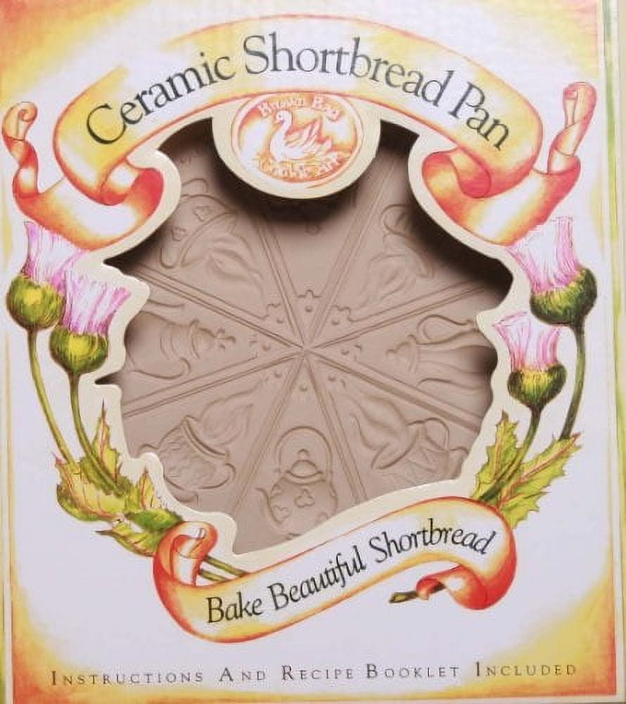 Ceramic shortbread outlet pan