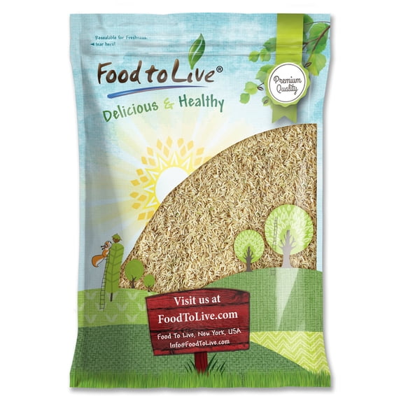 Brown Basmati Rice, 6 Pounds — Raw, Vegan, Kosher — by Food to Live