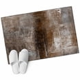 thumbnail image 1 of Brown Bathroom Mat 2x3 FT, Non Slip Small Kitchen Mat, Retro Oil Painting Modern Abstract Art Aesthetics Washable Soft Backed Front Door Throw Rug Indoor Outdoor Doormat for Entryway Sink, 1 of 9