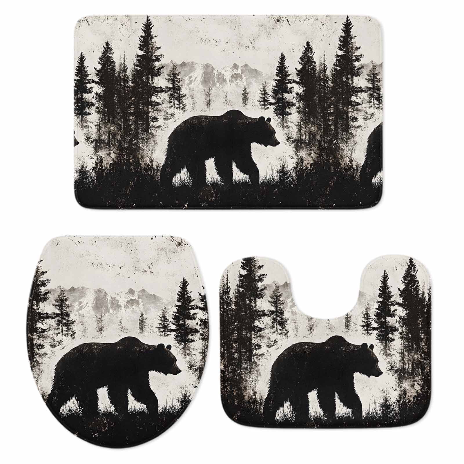Cool Review About Bear Bathroom Rug