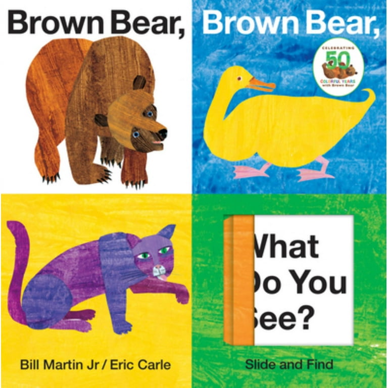 Bill Martin Brown Bear, Brown Bear, What Do You See? Slide and
