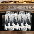 thumbnail image 1 of Brown Bear Cabin Kitchen Towels Set of 4, Vintage Pine Tree Grey Farmhouse Absorbent Dish Towels for Kitchen, Microfiber Hand Towel, Quick Drying Tea Towel for Cleaning Decorative Dishcloths, 1 of 7