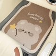 thumbnail image 1 of Brown Bear Car Footrest – Thick Circular Non-Slip Pad, Universal Cuttable Cushion, Durable and Wear-Resistant, Cozy Comfort and Car Interior Accessory, 1 of 5