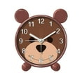 Brown Bear Kids Alarm Clock Early Childhood Education Desktop Children